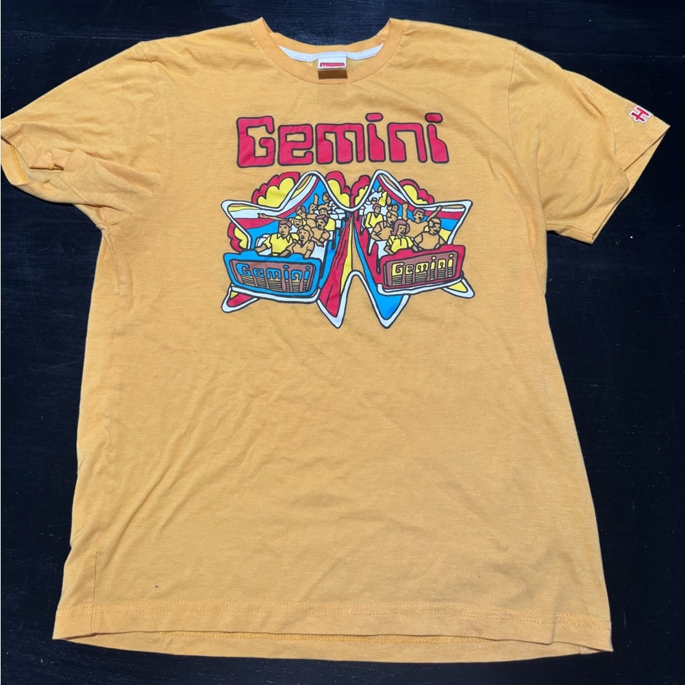 Rare Gemini Roller Coaster Tee 🎢 Size Medium